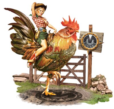 RoosterPinup