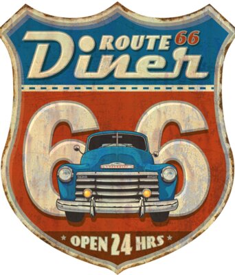 route66dinersigntruck
