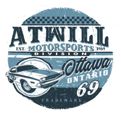 aTWILLVINTAGECIRCLEblue