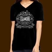 Black Sheep Brand Logo Women's V neck tee