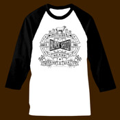 Black Sheep Brand Logo unisex 3/4-Sleeve Baseball T-Shirt 