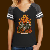 Black Sheep Brand Rodders Game Day ladies short sleeve tee