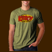 Kilroy was here Comix logo unisex tee