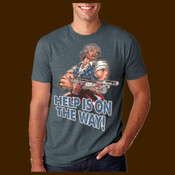 Boat Rocker Machine Gun Sam unisex tee