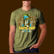 Outsider Brand Earth Surf Surfing Club unisex tee