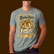 Outsider Brand Craft Beer Festival Color King Bulldog unisex tee
