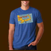 Insider brand Cape Cod retro map unisex tee