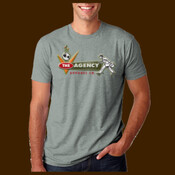 The Agency Horizontal logo unisex tee