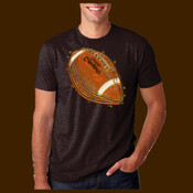Vintage Creatives Abstract Football unisex tee