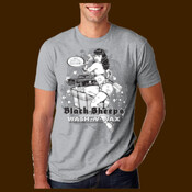 Black Sheep Wash N Wax pinup unisex tee