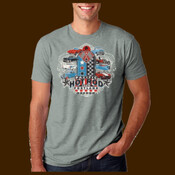 Vintage Creatives Pacific Hot Rod Show unisex tee