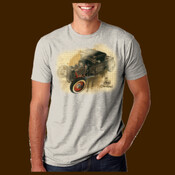 Vintage Creatives Rat Rod rendering unisex tee