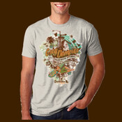 Outsider brand Greg Dampier promo Surfergirl unisex tee