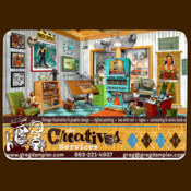 Creatives Services Web Site Front Page Mousepad