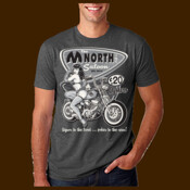 MNorth Saloon Pinup 2 Unisex Tee