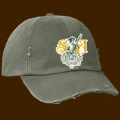 Sentinal Arms logo patch distressed hat