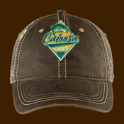 Caloosa Guides Logo truckers Camo Hat
