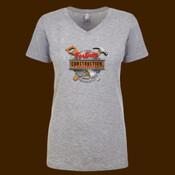 Ladies Fortney Construction & Remodeling front only tee