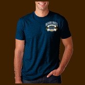 Atwill's Wagon Wheel festival tee left chest and full back
